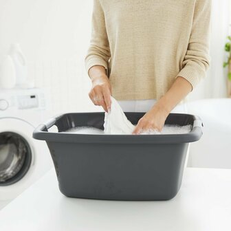 Wasmand 25L Antraciet