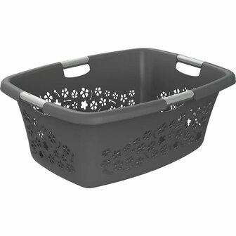 Wasmand 50L Antraciet