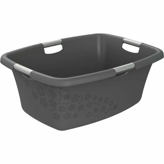 Wasmand 50L Antraciet