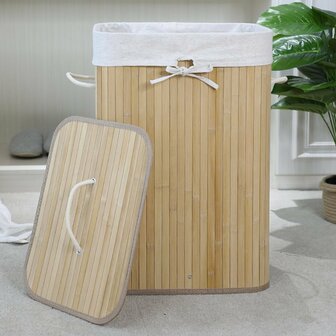 Bamboe Wasmand 40x30x60 cm