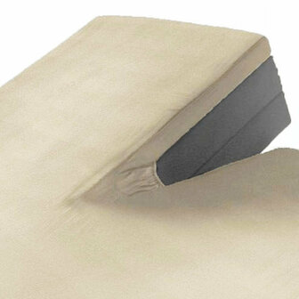 Splittopper 160x200/220 jersey zand