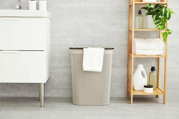 Rotho Wasverzamelaar Brisen 50 L Cappuccino