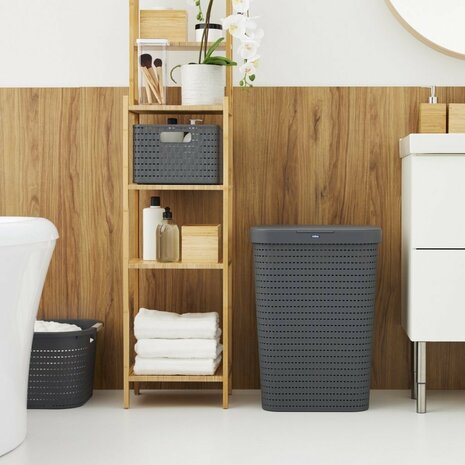 Wasmand 55L Antraciet