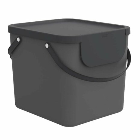 Wasmand 40L Antraciet