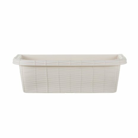 Bama Fioriera Bloem-Balkonbak 60x20x18.5 cm Wit