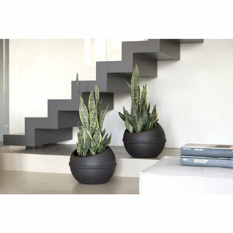 Bama Sfera Bloempot 23L 40.5x32 cm Antraciet