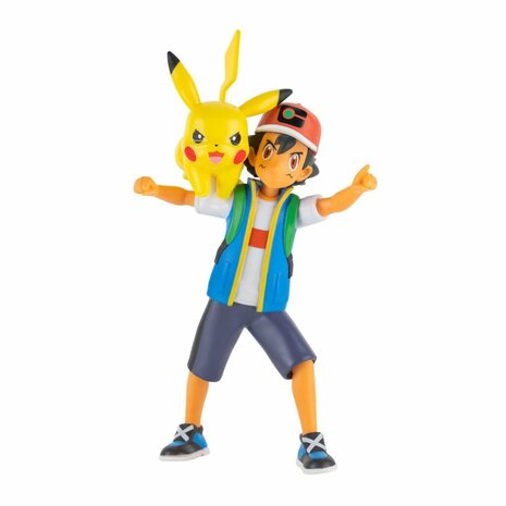 Pokémon Battle Figuren Ash en Pikachu