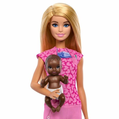 Barbie Career Baby Dokter Speelset