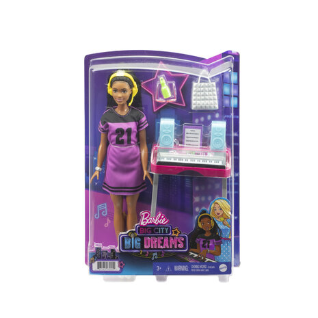 .Barbie Big City Big Dreams Brooklyn Recording Studio Speelset
