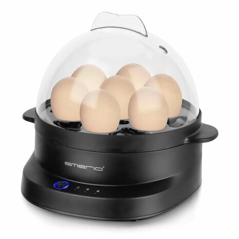 Eierkoker voor 7 Eieren Emerio EB-131811.1 Zwart