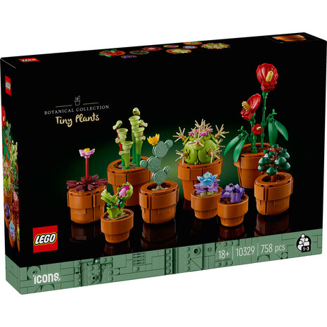Lego 10329 Icons Botanical Miniplantjes