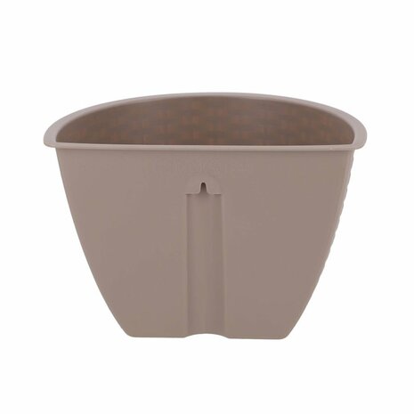Bloembak Muur Dijon 26 cm Taupe