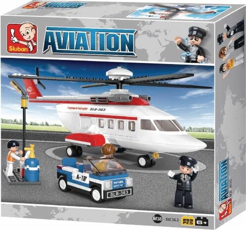 Sluban Aviation Personal Helicopter 259 Delig – M38-B0363