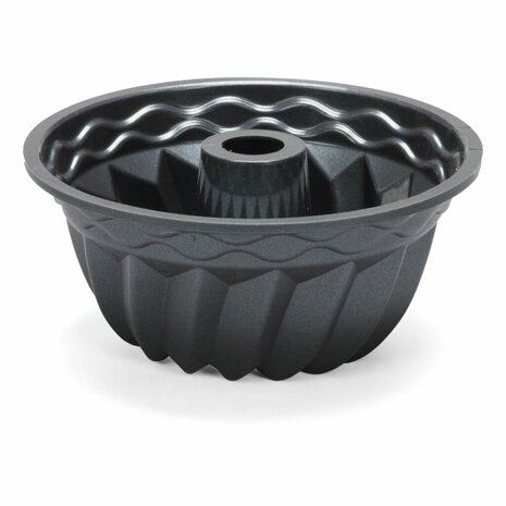 Tulbandvorm 22 cm Zwart/Siliconen