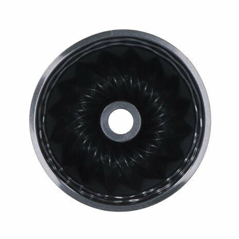 Tulbandvorm 22 cm Zwart/Siliconen