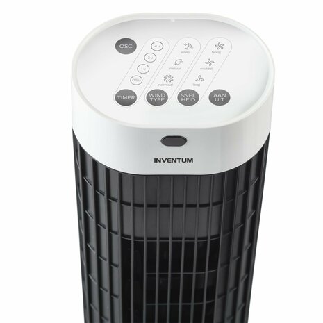 Inventum VTO812WA Torenventilator 76 cm Zwart/Wit