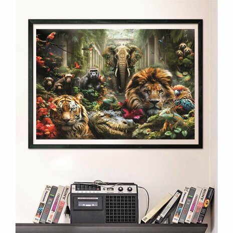 Puzzel Mytische Jungle 1000 Stukjes