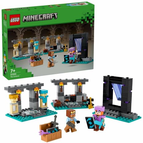 Lego 21252 Minecraft The Armory