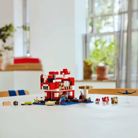 Lego 21270 Minecraft Het Mooshroom Huis