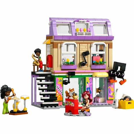 Lego 42653 Friends Muziekwinkel en Appartement