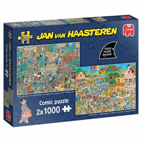 Puzzel De Muziekwinkel & Vakantiekriebels
