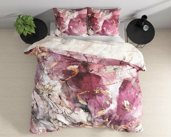 Dekbedovertrek 240x220 Breccia Roze