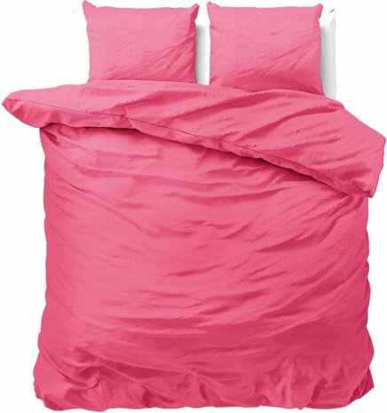 Dekbedovertrek 240x220 Satin Point Roze