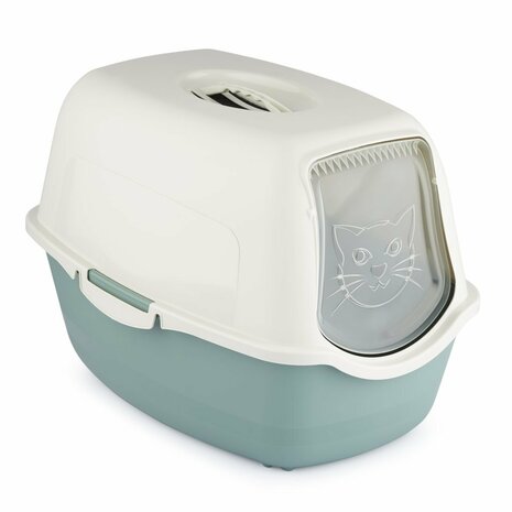 Kattenbak Eco Groen/Zand