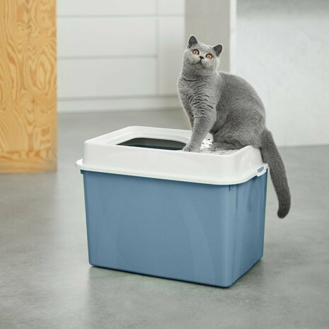Kattenbak met Boveningang