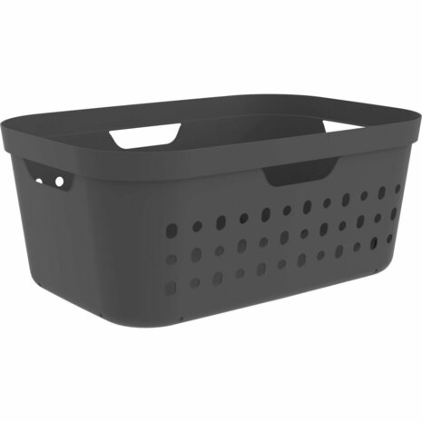 Wasmand 39L Antraciet