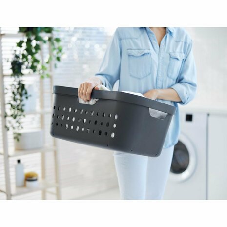 Wasmand 39L Antraciet