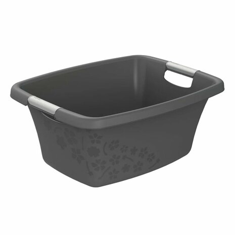 Wasmand 25L Antraciet