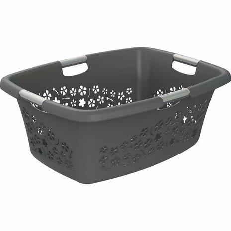 Wasmand 50L Antraciet