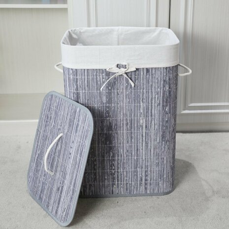 Bamboe Wasmand 40x30x60 cm