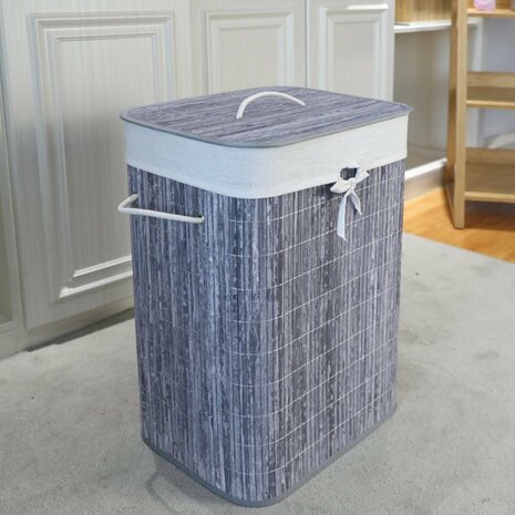 Bamboe Wasmand 40x30x60 cm