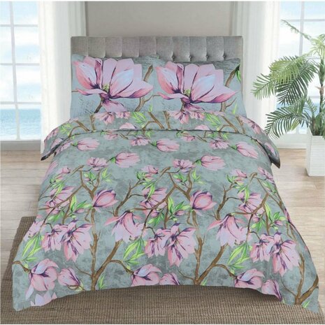 Dekbedovertrek 240x200-220 Mangolia Roze