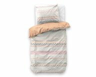 Little Monster Elaya roze kinderdekbedovertrek 140x200 met elegant en dromerig design.