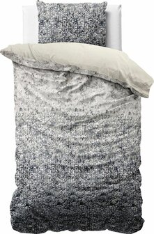 Dreamhouse dekbedovertrek Signature Velvet Katoen Emma Antraciet 240x220
