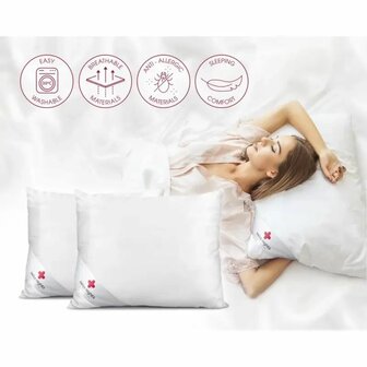Suite Sheets Bamboe Syndon Fill Hoofdkussen