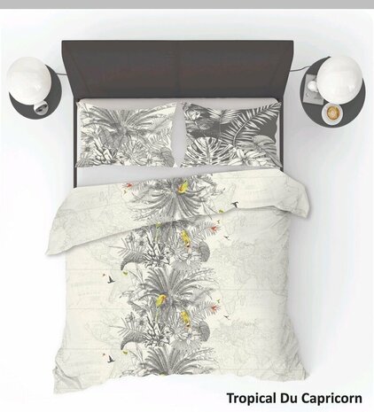 Refined Bedding dekbedovertrek Tropical Du Capricorn 200x220