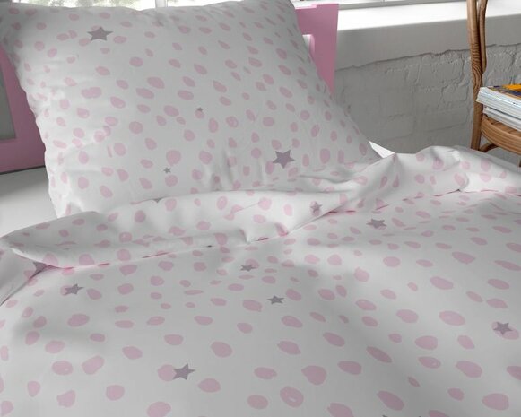Dreamhouse dekbedovertrek Wise Bunny 2 White 140x200