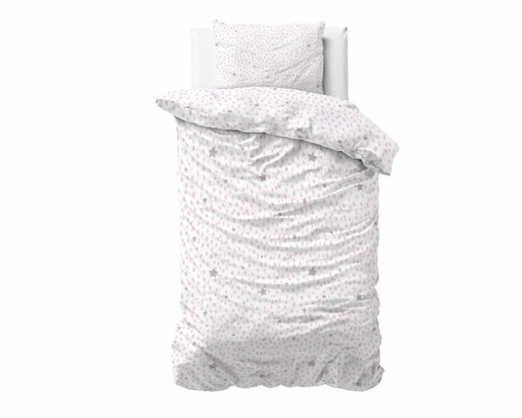 Dreamhouse dekbedovertrek Wise Bunny 2 White 140x200
