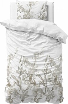 Dekbedovertrek 140x200/220 Flynn wit