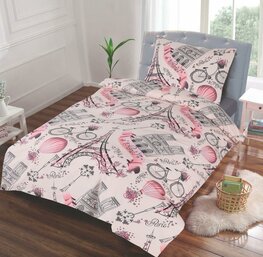 Dekbedovertrek 140x220 Paris