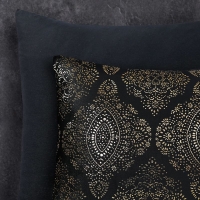 Sleeptime Flanel dekbedovertrek Zwart 140 x 200/220