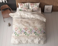 Dekbedovertrek 140x220 Lovely Flower Beige