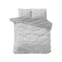 Sleeptime dekbedovertrek 140x200/220 Cherine Grijs