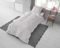 Dekbedovertrek 140x200 Wise Bunny 2 White