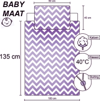 Dekbedovertrek 100x135 olifantje