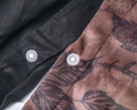 Dreamhouse dekbedovertrek Signature Velvet Katoen Jonas Bruin 200x220